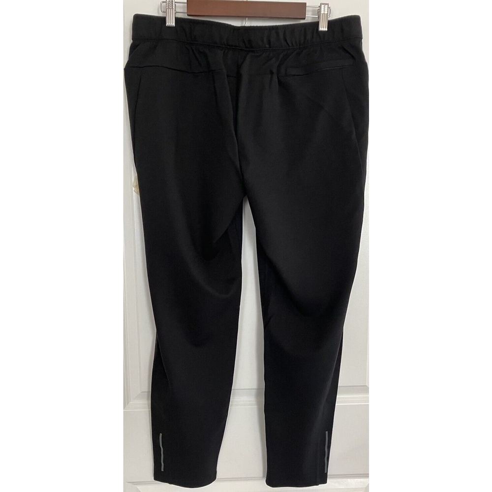 NWT Russell Men RSL Knit Jogger Black XL Training Fit Slim Stretch Zip Pockets